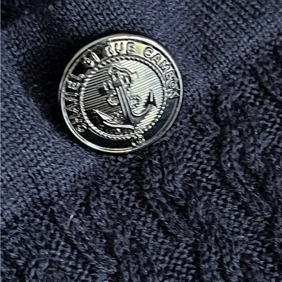 CHANEL Midnight Blue Knit Dress with Button Accents size 36(XS-S) - Picture 16 of 16